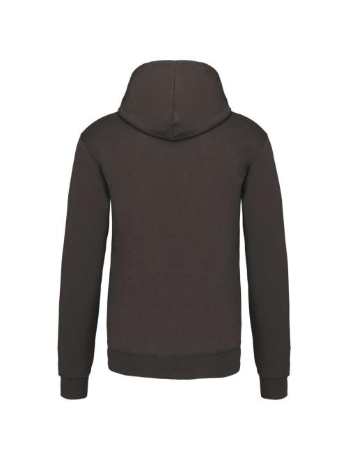 MEN'S CONTRAST HOODED SWEATSHIRT
