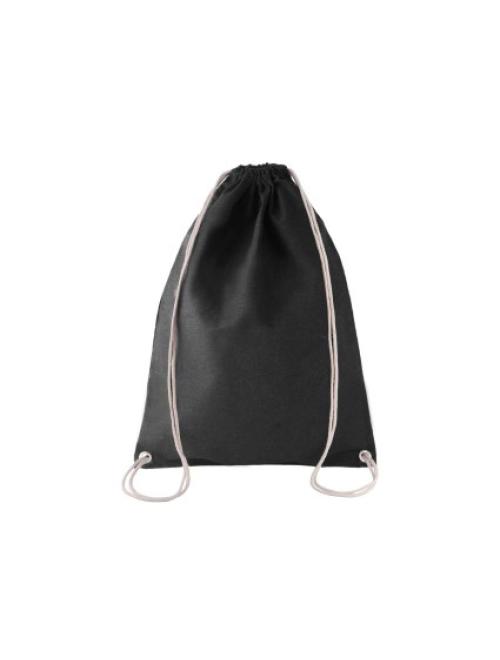 COTTON DRAWSTRING BACKPACK