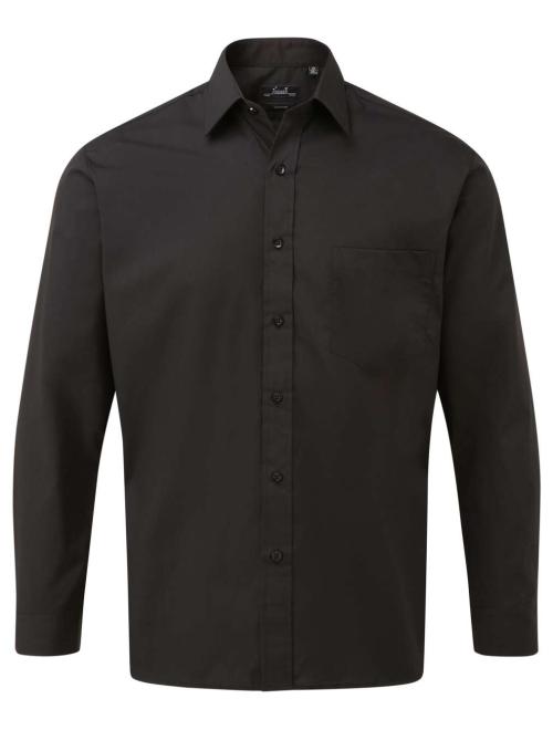 MEN'S LONG SLEEVE POPLIN SHIRT MEN'S LONG SLEEVE POPLIN SHIRT