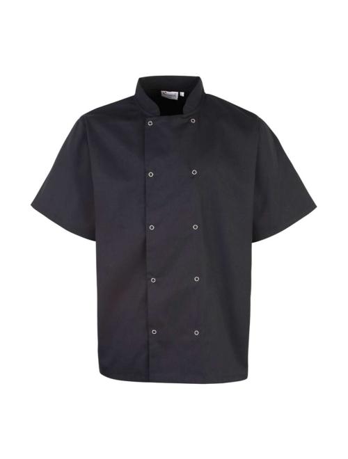 CHEF'S SHORT SLEEVE STUD JACKET