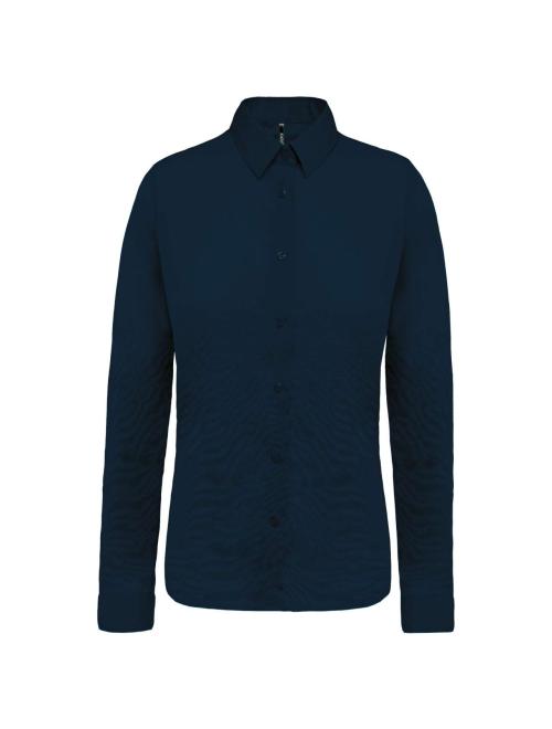 LADIES’ LONG-SLEEVED COTTON POPLIN SHIRT