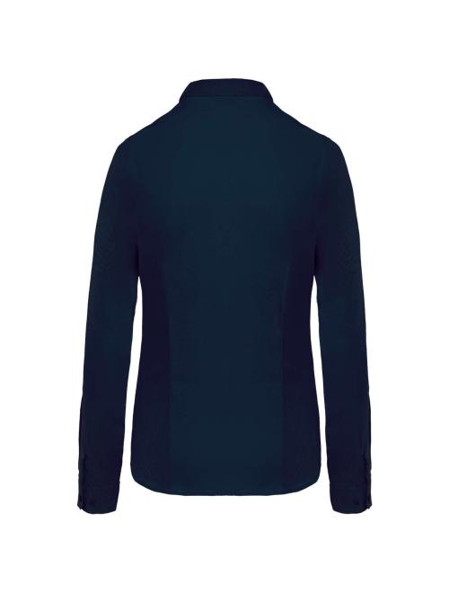 LADIES’ LONG-SLEEVED COTTON POPLIN SHIRT