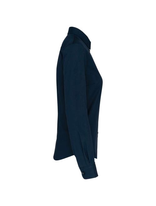 LADIES’ LONG-SLEEVED COTTON POPLIN SHIRT