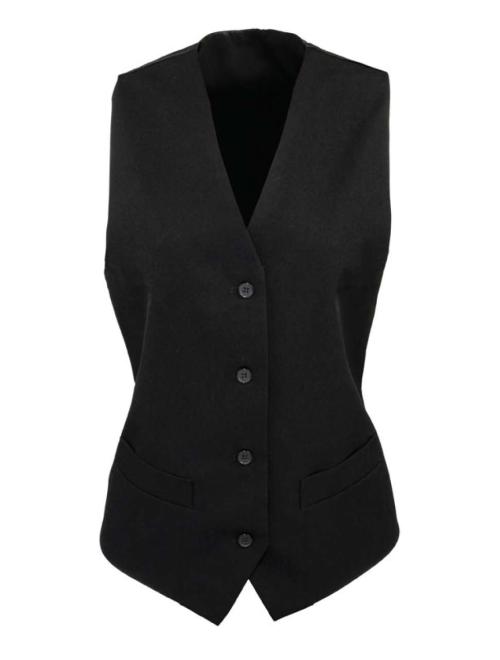 WOMEN'S LINED POLYESTER WAISTCOAT