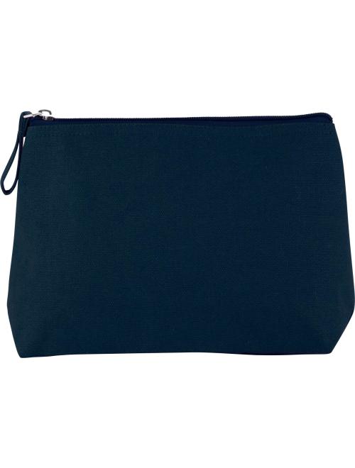 TOILETRY BAG IN COTTON CANVAS