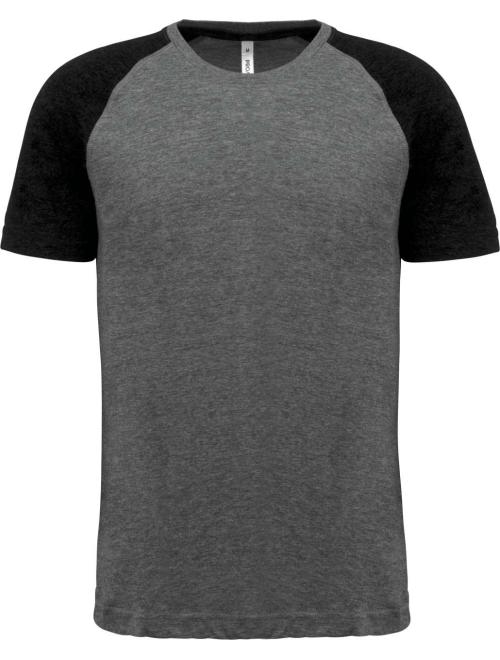 ADULT TWO-TONE SPORTS SHORT SLEEVE T-SHIRT ADULT TWO-TONE SPORTS SHORT SLEEVE T-SHIRT