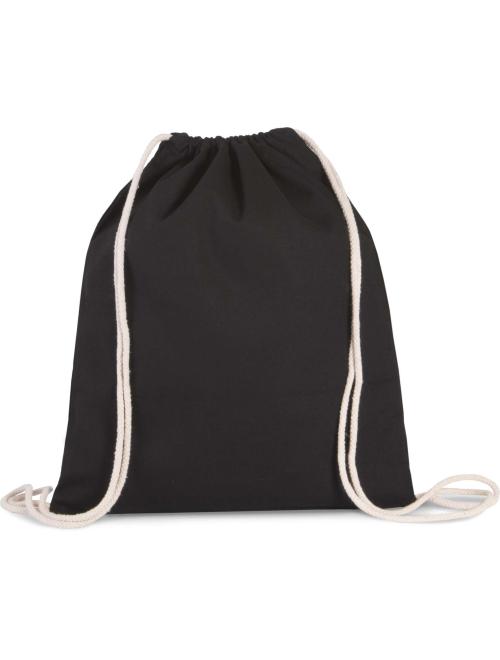 DRAWSTRING BAG WITH THICK STRAPS