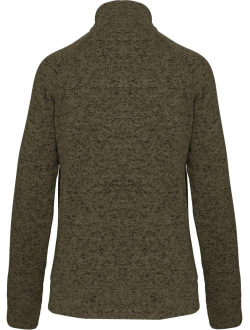 LADIES' FULL ZIP HEATHER JACKET LADIES' FULL ZIP HEATHER JACKET