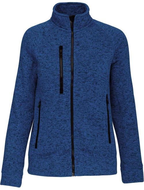 LADIES' FULL ZIP HEATHER JACKET LADIES' FULL ZIP HEATHER JACKET