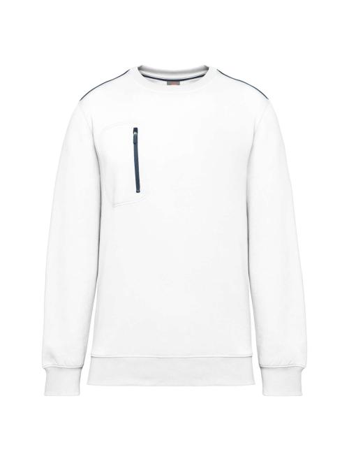 UNISEX DAYTODAY CONTRASTING POCKET SWEATSHIRT UNISEX DAYTODAY CONTRASTING POCKET SWEATSHIRT