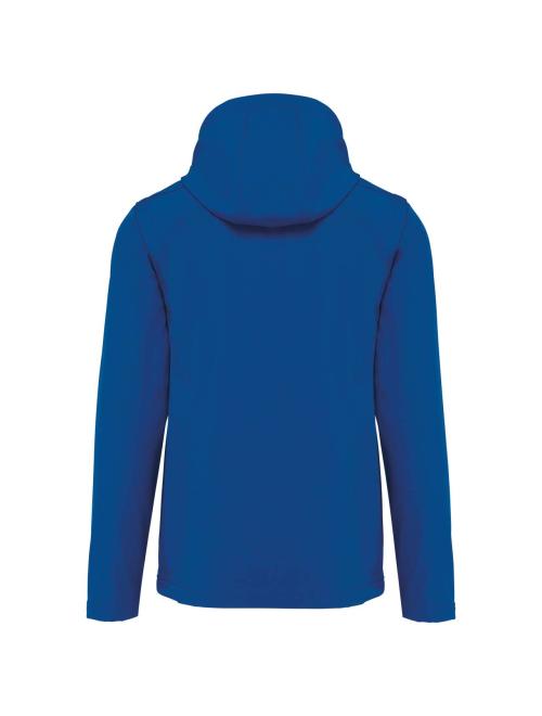 UNISEX 3-LAYER SOFTSHELL HOODED JACKET WITH REMOVABLE SLEEVES