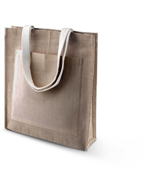 JUTE SHOPPER BAG