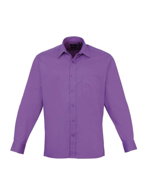 MEN'S LONG SLEEVE POPLIN SHIRT