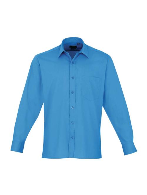 MEN'S LONG SLEEVE POPLIN SHIRT