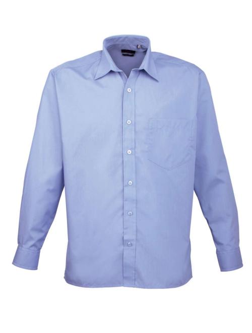 MEN'S LONG SLEEVE POPLIN SHIRT
