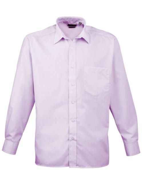 MEN'S LONG SLEEVE POPLIN SHIRT