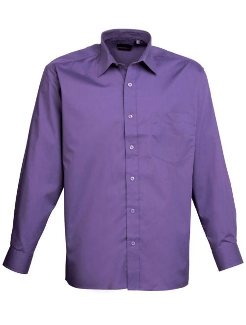 MEN'S LONG SLEEVE POPLIN SHIRT