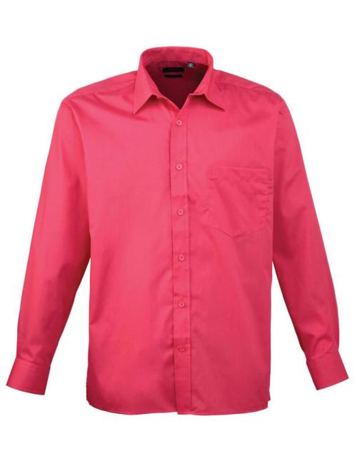 MEN'S LONG SLEEVE POPLIN SHIRT