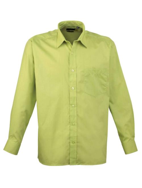 MEN'S LONG SLEEVE POPLIN SHIRT