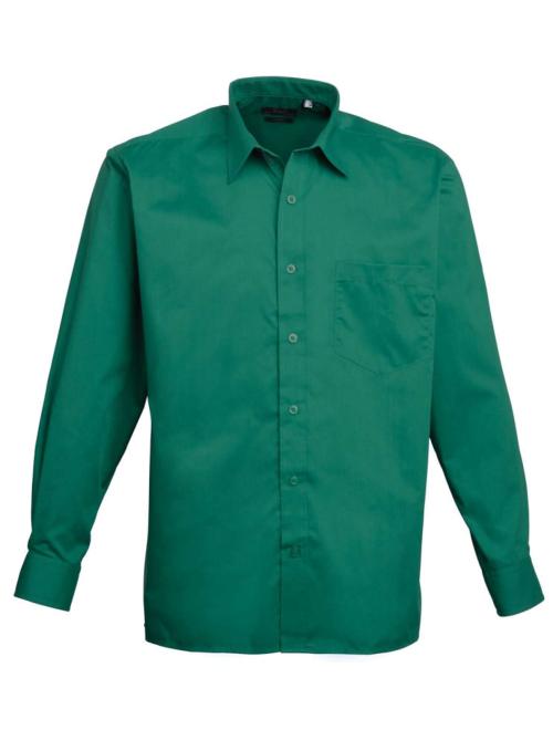 MEN'S LONG SLEEVE POPLIN SHIRT