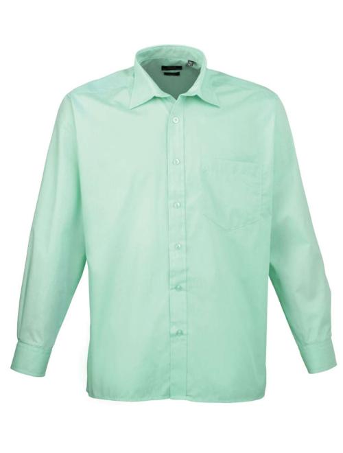 MEN'S LONG SLEEVE POPLIN SHIRT