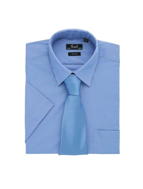 MEN'S SHORT SLEEVE POPLIN SHIRT