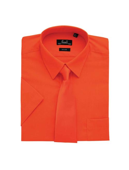MEN'S SHORT SLEEVE POPLIN SHIRT