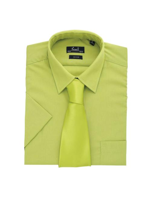 MEN'S SHORT SLEEVE POPLIN SHIRT