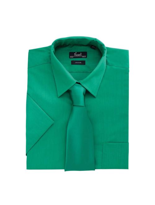 MEN'S SHORT SLEEVE POPLIN SHIRT