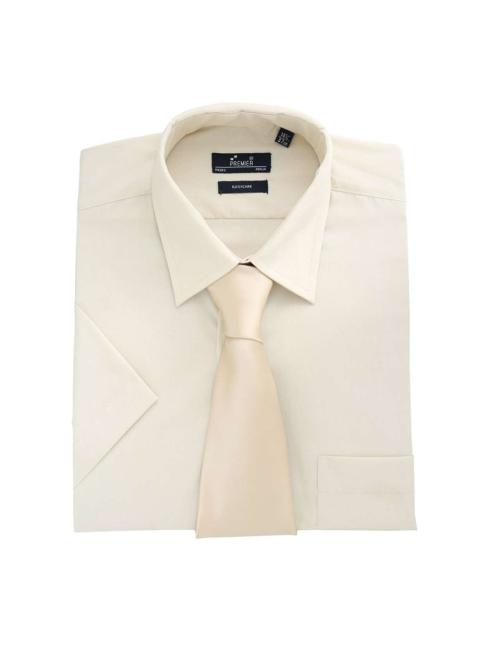 MEN'S SHORT SLEEVE POPLIN SHIRT