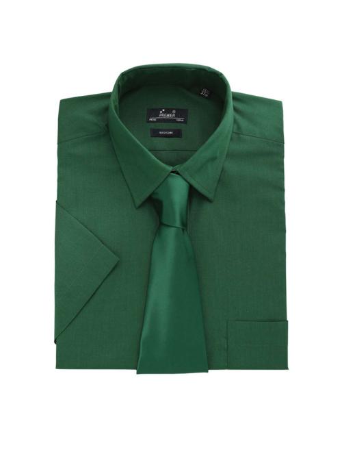 MEN'S SHORT SLEEVE POPLIN SHIRT