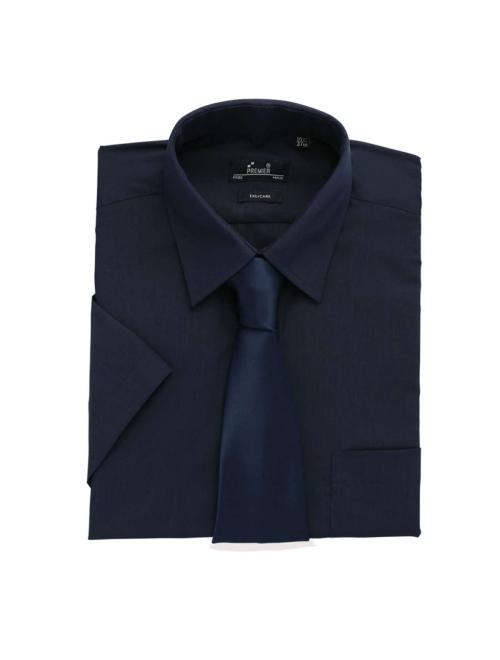 MEN'S SHORT SLEEVE POPLIN SHIRT