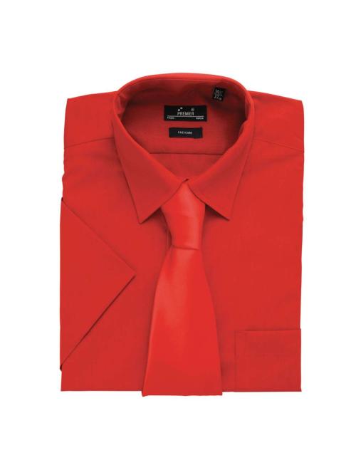 MEN'S SHORT SLEEVE POPLIN SHIRT