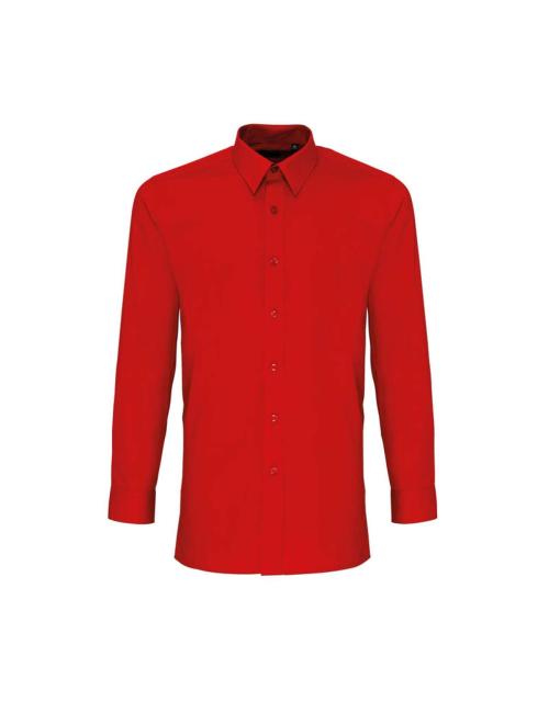 MEN’S LONG SLEEVE FITTED POPLIN SHIRT MEN’S LONG SLEEVE FITTED POPLIN SHIRT