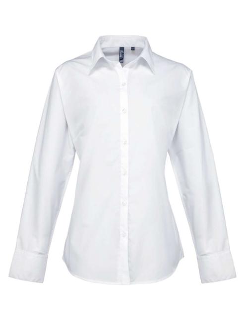 WOMEN'S POPLIN SUPREME LONG SLEEVE SHIRT