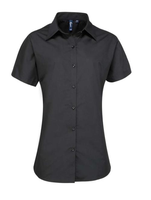 WOMEN'S POPLIN SUPREME SHORT SLEEVE SHIRT
