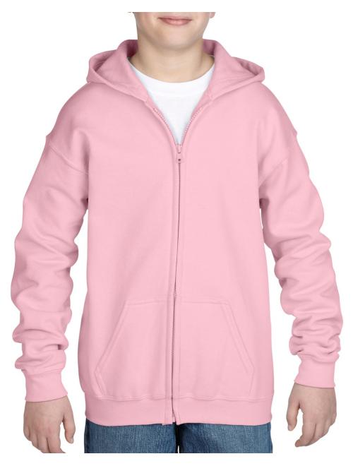 HEAVY BLEND™ YOUTH FULL ZIP HOODED SWEATSHIRT HEAVY BLEND™ YOUTH FULL ZIP HOODED SWEATSHIRT