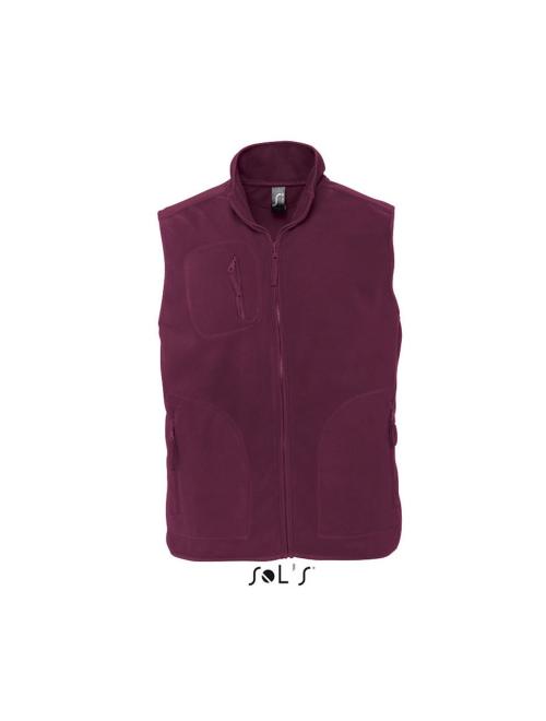 NORWAY - UNISEX SLEEVELESS FLEECE CARDIGAN NORWAY - UNISEX SLEEVELESS FLEECE CARDIGAN