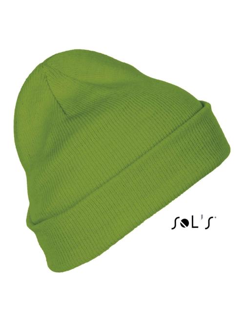 PITTSBURGH - SOLID-COLOUR BEANIE WITH CUFFED DESIGN