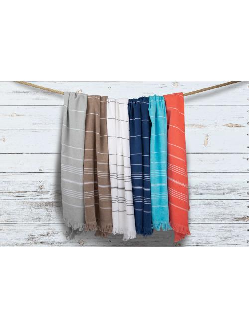 OLIMA STRIPED BEACH&SPA PESHTEMAL TOWEL