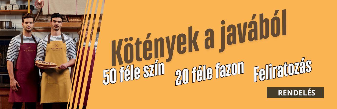 Kötények nagy választékban. Indul a szezon Kötények nagy választékban. Indul a szezon